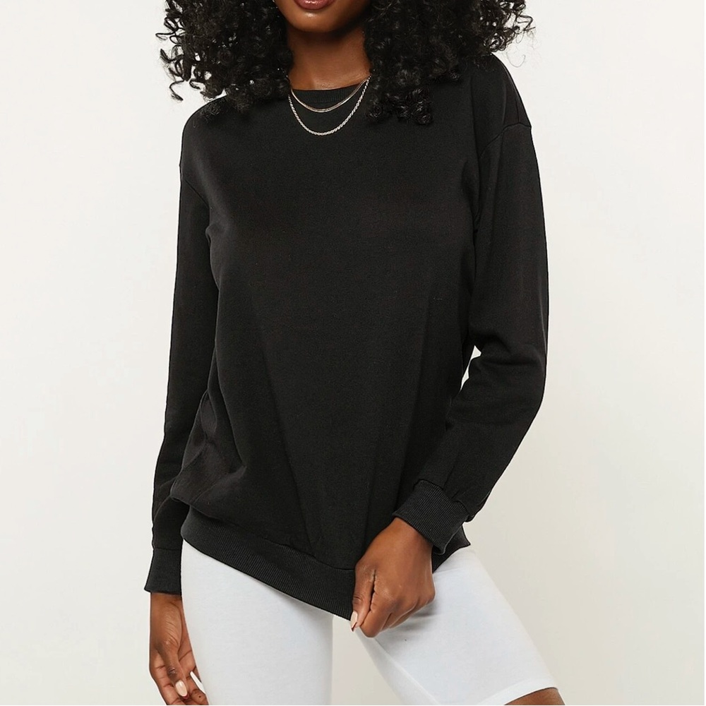 SHEIN pullover scoop neck sweater
